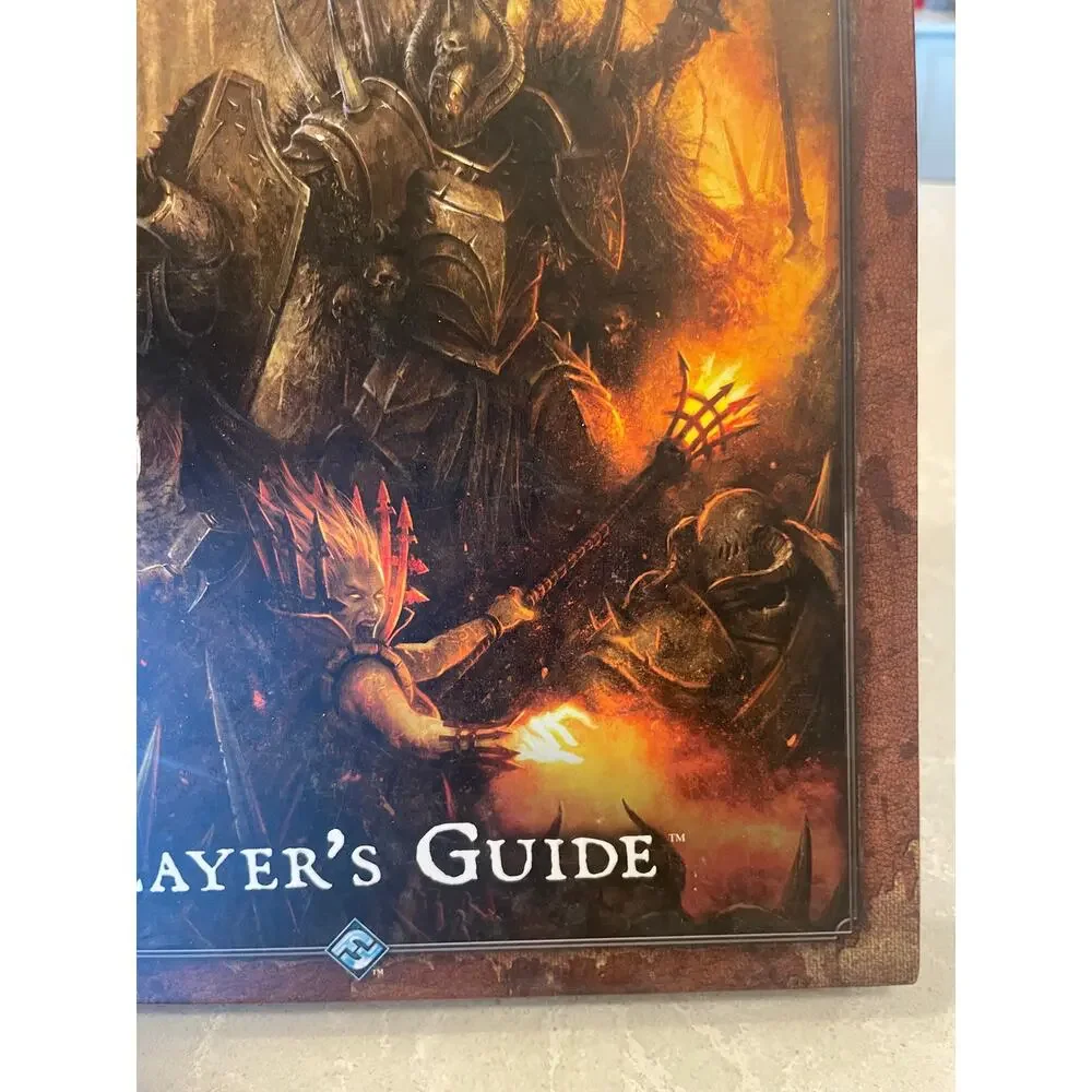 Warhammer Fantasy Roleplay Player’s Guide Hardcover RPG Tabletop  Playing RARE